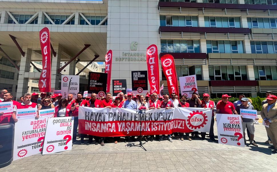 DİSK açıkladı: İşçi ücretleri, 6 ayda 1 trilyon 167 milyar lira eridi!