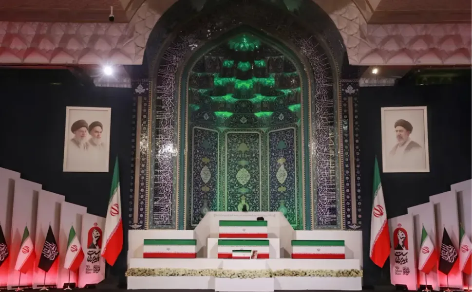 Tahran’da Ali Hamaney için cenaze töreni