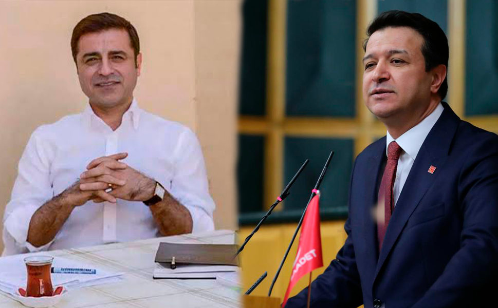 Mahmut Arıkan Selahattin Demirtaş ile görüştü