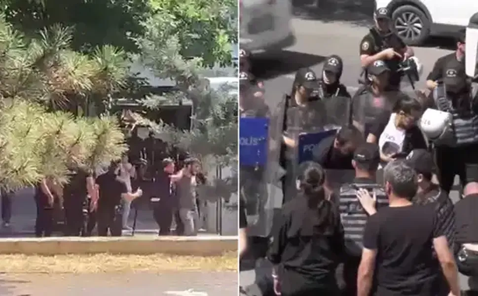 Ankara'da NATO protestosuna polis müdahalesi: Çok sayıda kişi gözaltına alındı!