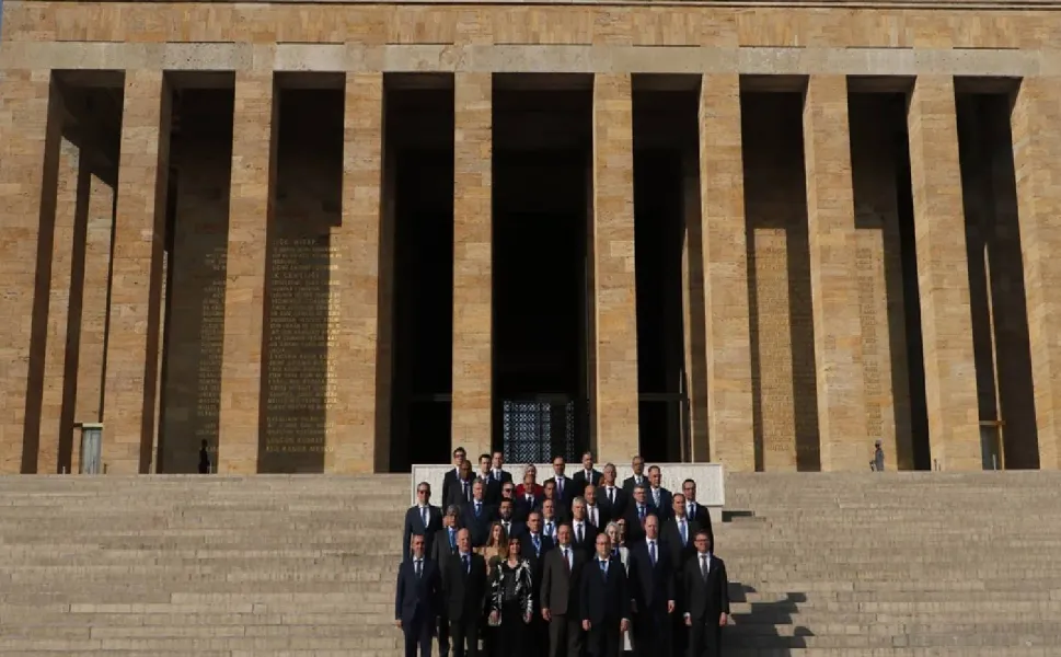 NATO heyeti Anıtkabir'i ziyaret etti