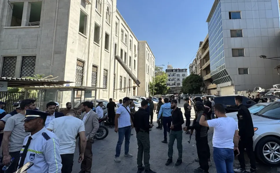 Suriye'nin başkenti Şam'da patlama: 5 ölü, 16 yaralı!