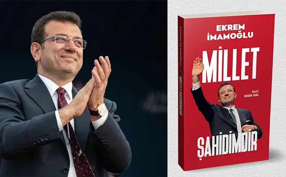 İmamoğlu, mahkeme savunmasının yer aldığı kitabın kapağını paylaştı