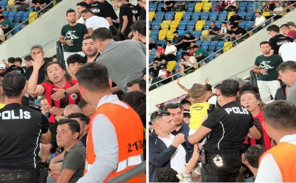 Gençlerbirliği-Fenerbahçe maçında çocuğun formasını zorla çıkartan şüpheliye gözaltı