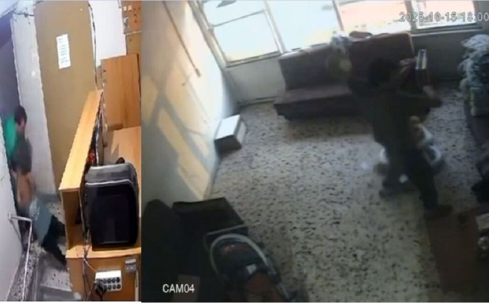 Birlikte yaşadığı kadını darbeden şüpheliye uzaklaştırma cezası: İşte o görüntüler