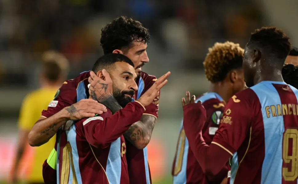 Trabzonspor'un 4 gol attığı maçta Mohamed Salah tarihe geçti