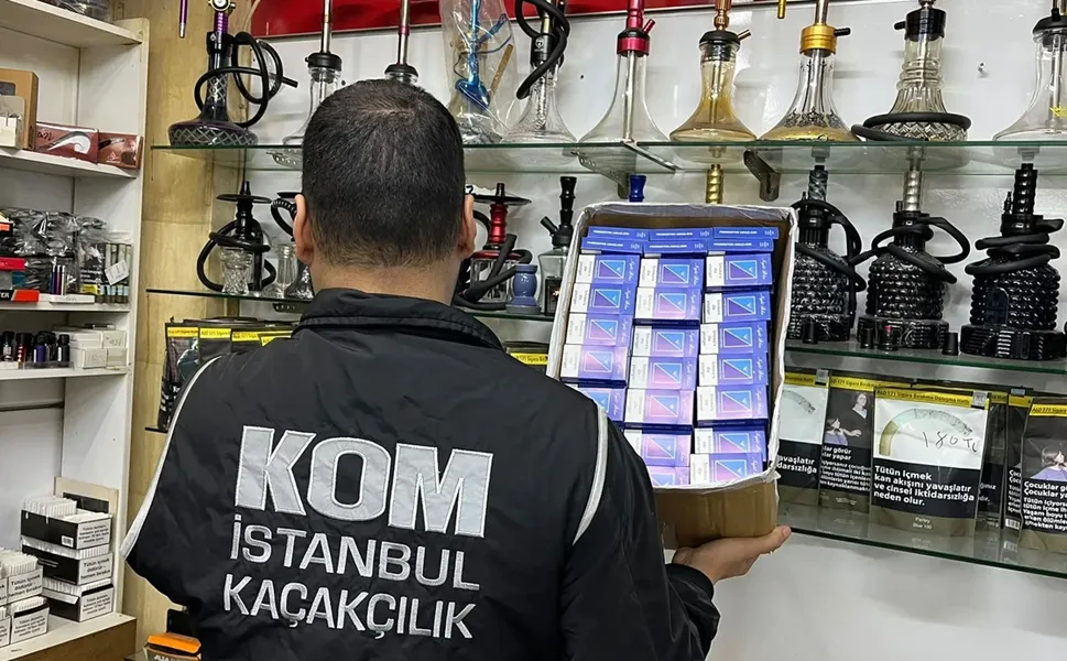 İstanbul’da kaçak tütün operasyonu: 23 milyon liralık ürün ele geçirildi