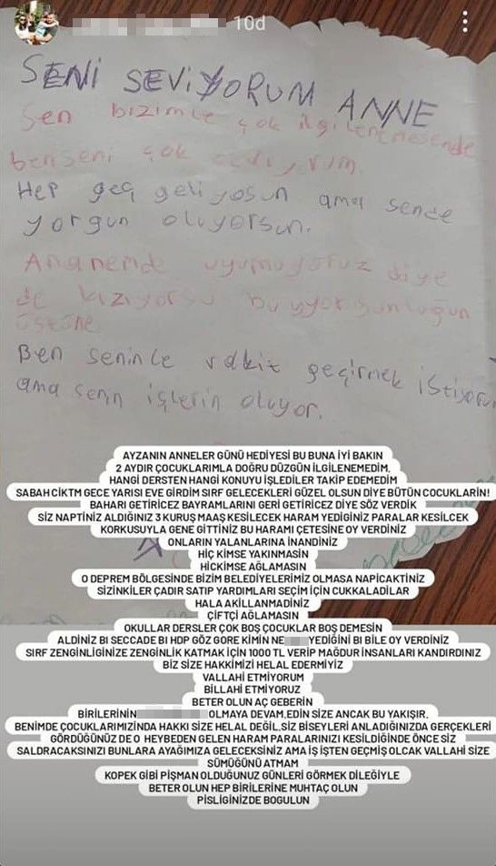 chp cansu doğan depremzede paylaşımı