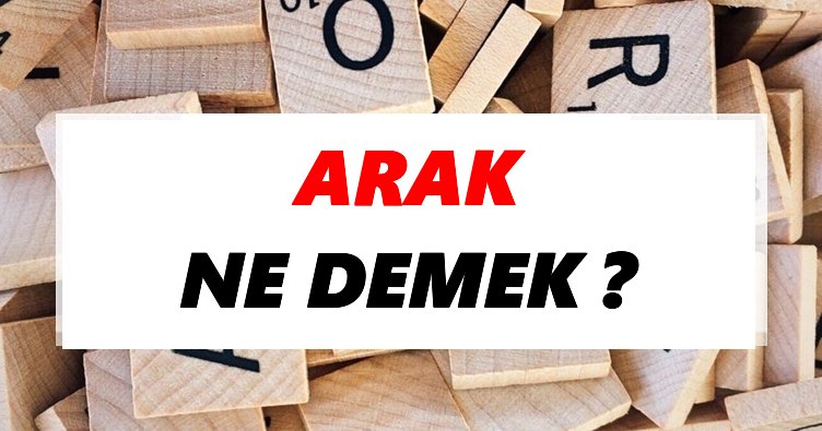 Arak ne demek Arak nedir Arak dizisinin konusu nedir Elips Haber