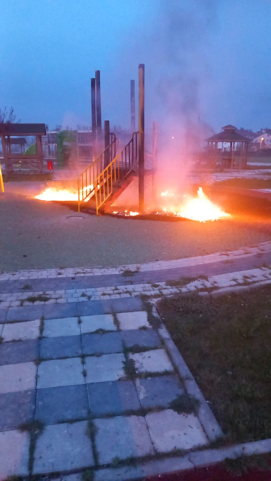 Bolu Çocuk Parkı Kundaklama