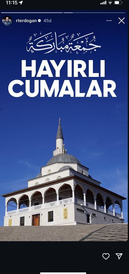 Hayırlı Cumlar Msajı