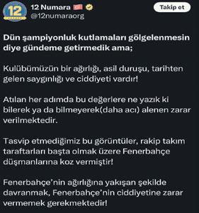 12 Numara Tepki