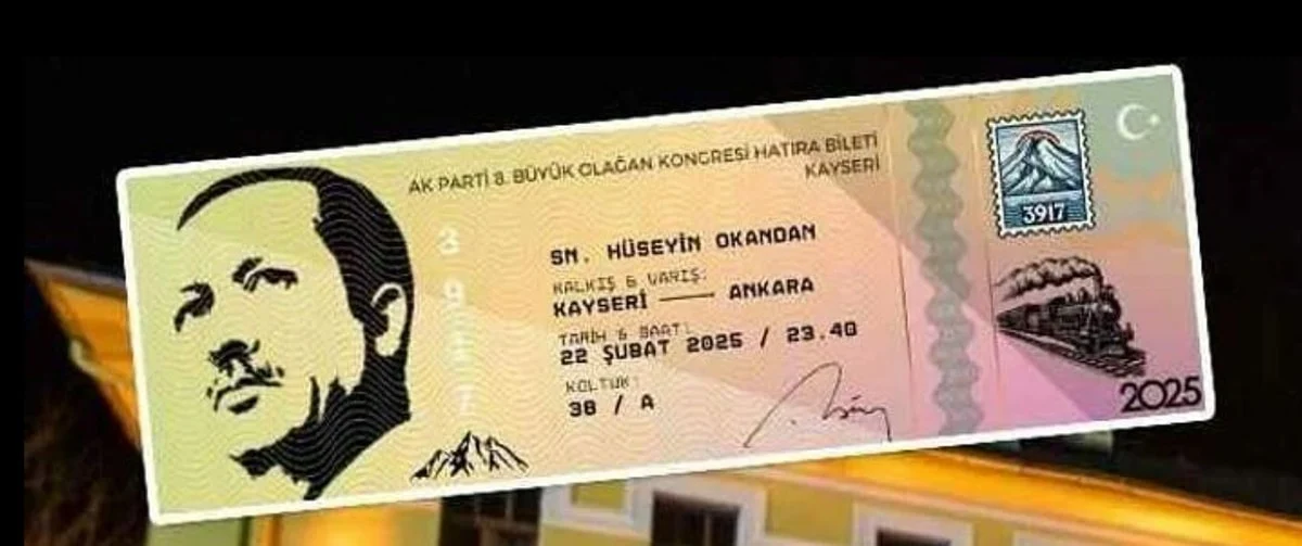 Ak Parti Bilet.