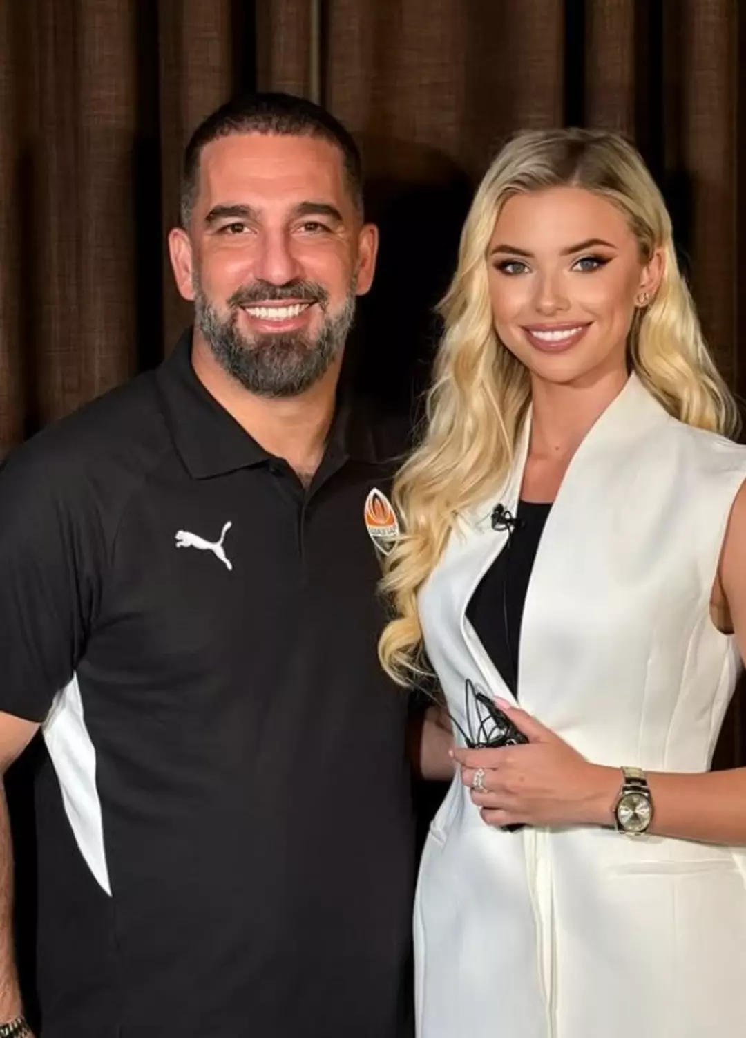 Arda Turan Daria Bondar.