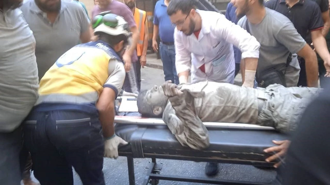İsrail’in Şam’a Düzenlediği Saldırıda Yaralılara Müdahale Anları Ortaya Çıktı