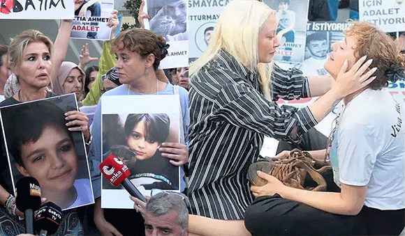 Ünlülerden Ahmet Minguzzi’nin annesine duygusal destek