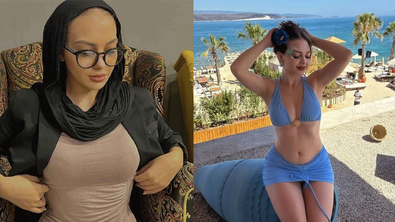 Eski tesettürlü fenomen açıldı: Sosyal medyada paylaştığı fotoğraflar tepki çekti