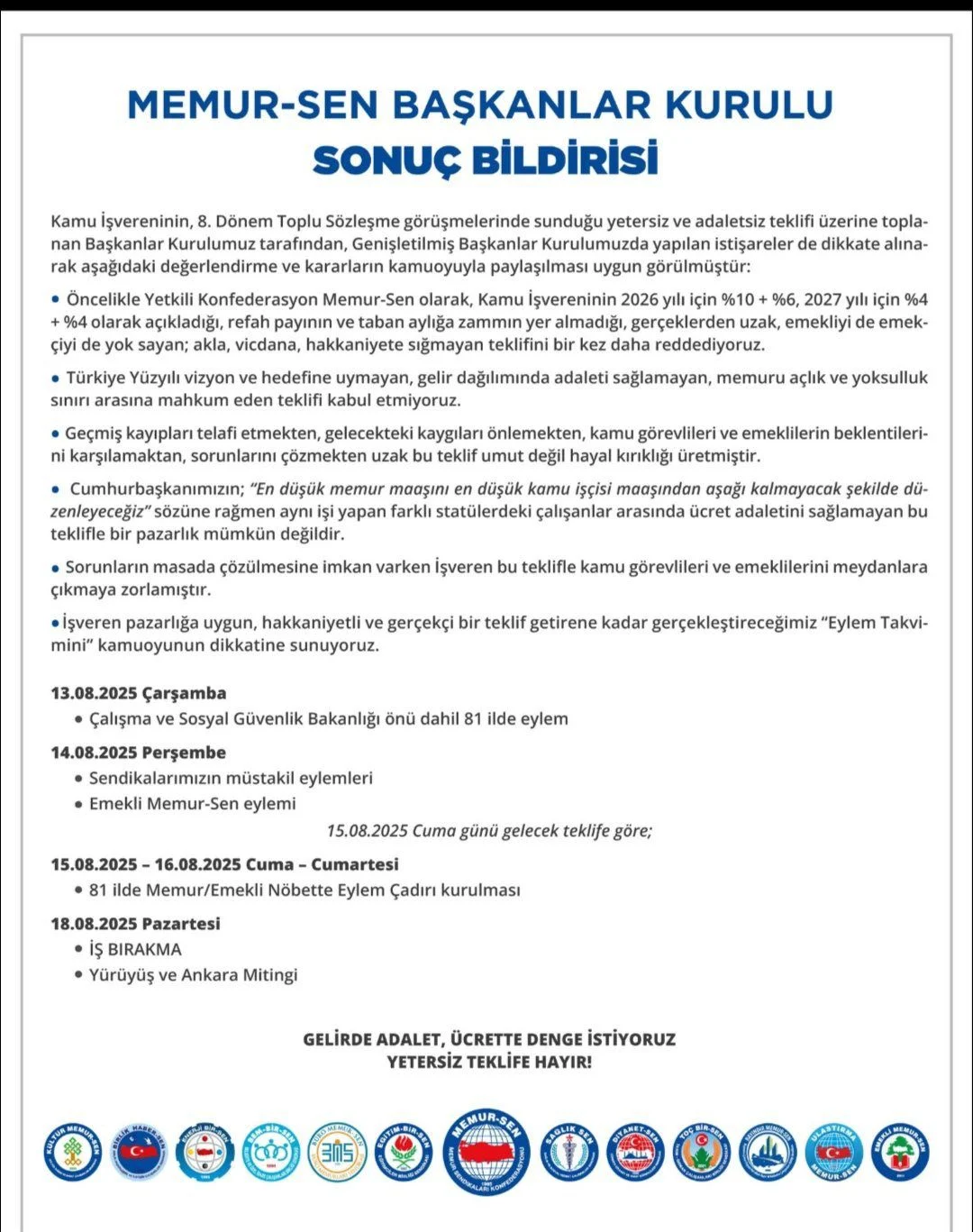 Memur Sen Eylem