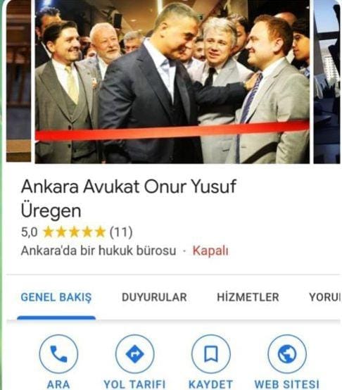 Avukat Üregen Sedat Peker