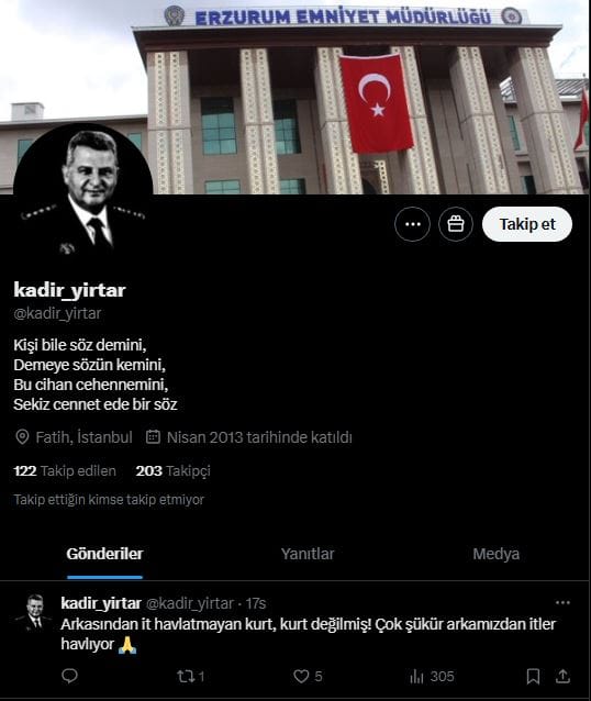 Kadir Yırtar.