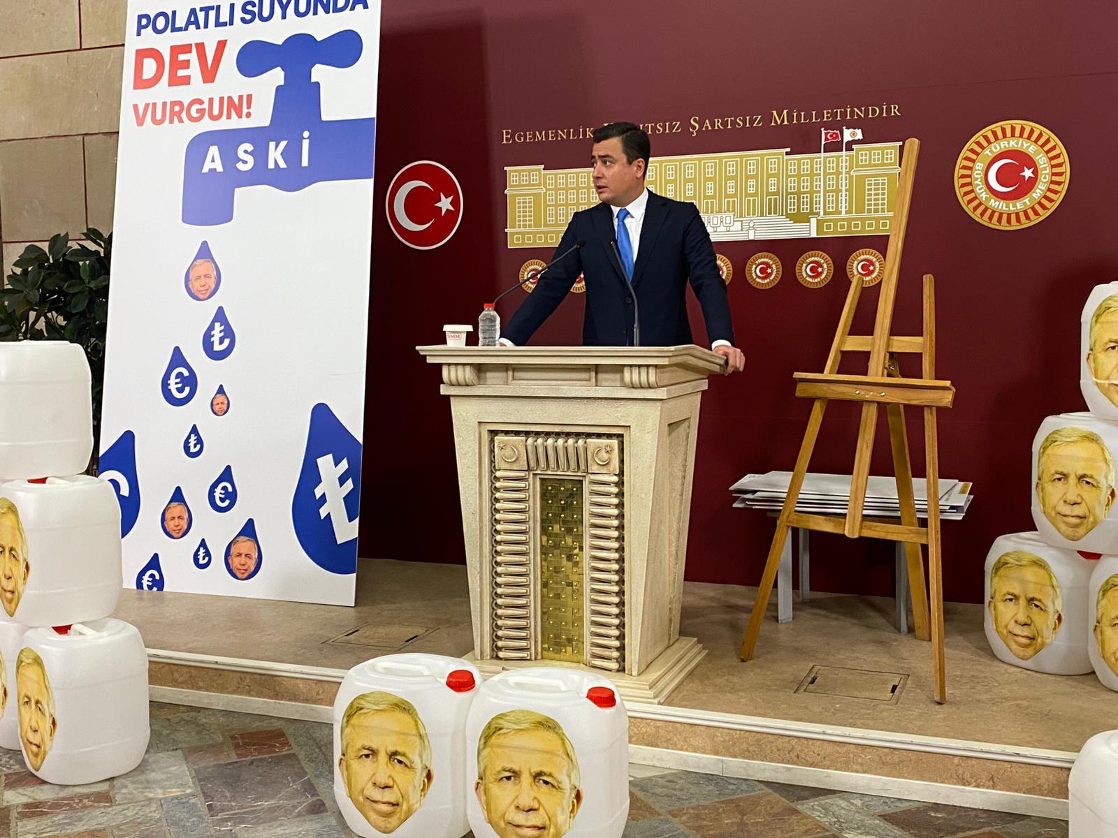 Osman Gökçek Mansur Yavaş Su Bidonu