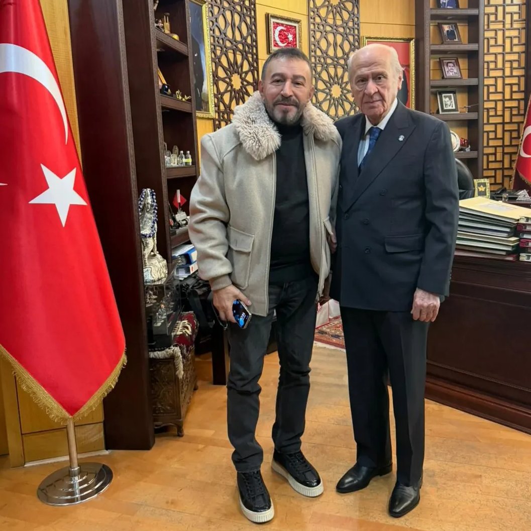 Mustafa Topalmaoğlu Bahçeli Ziyareti