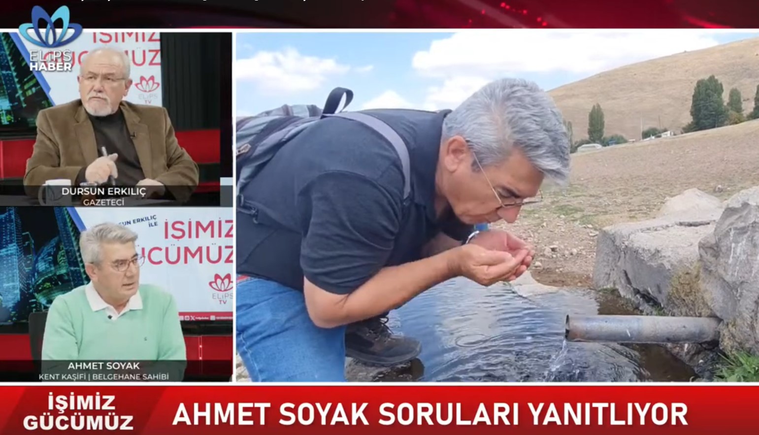 Ahmet Soyak, Elmadağ’ın 91 Yıllık Su Yollarını Tek Tek Ortaya Çıkarıyor