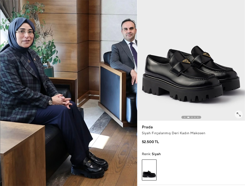 Akp Milletvekili Prada Ayakkabı