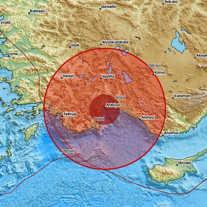 Antalya Deprem