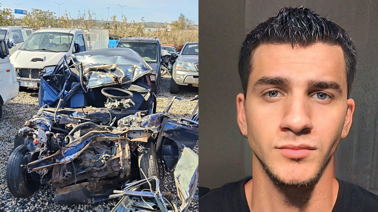 Tekirdağ'da 3 aracın karıştığı kazada 2 kardeş öldü