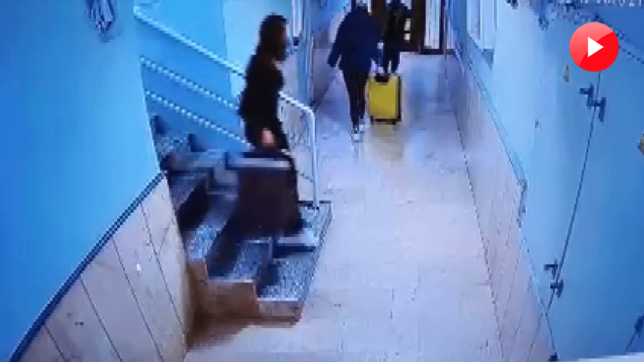 Güllü'nün kızının bavullarla apartmandan çıktığı anların görüntüleri ortaya çıktı