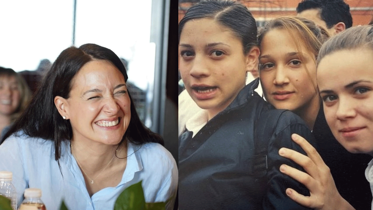 Gupse Özay öğrencilik yıllarından fotoğrafını paylaştı