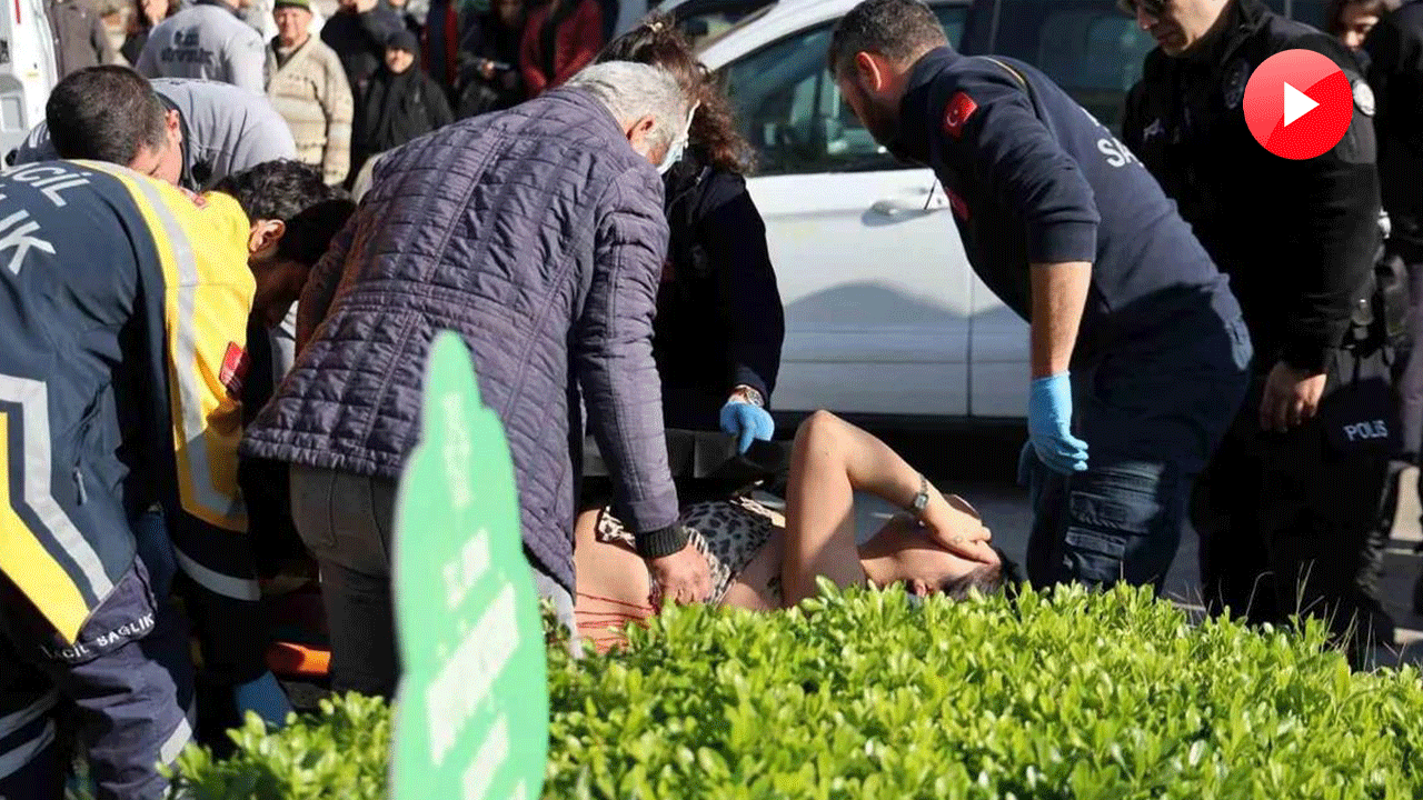 Adliye önünde boşanma aşamasındaki eşini bıçakladı