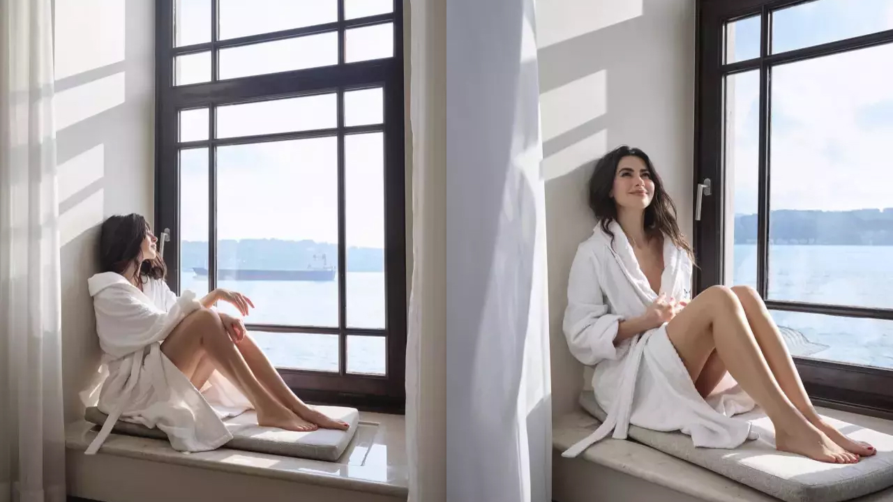 Nesrin Cavadzade, Bornozlu Pozlarıyla Sosyal Medyayı Salladı