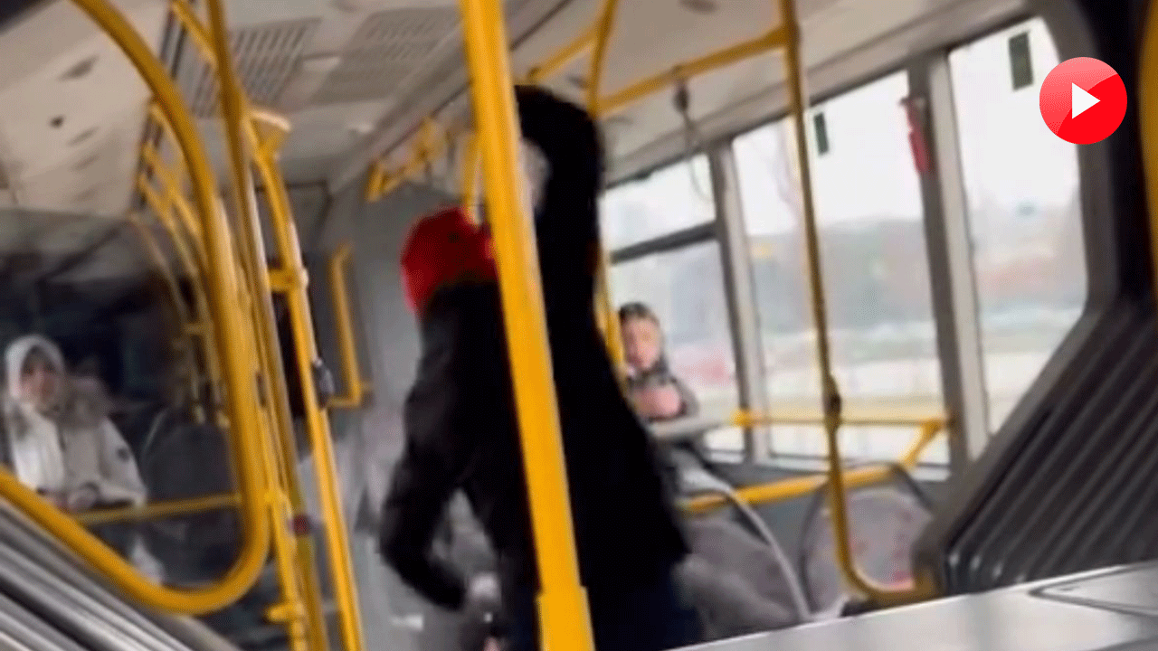 Otobüste yer tartışmasında yolcuyu darbedip, 'Komutanımı çağırın' dedi