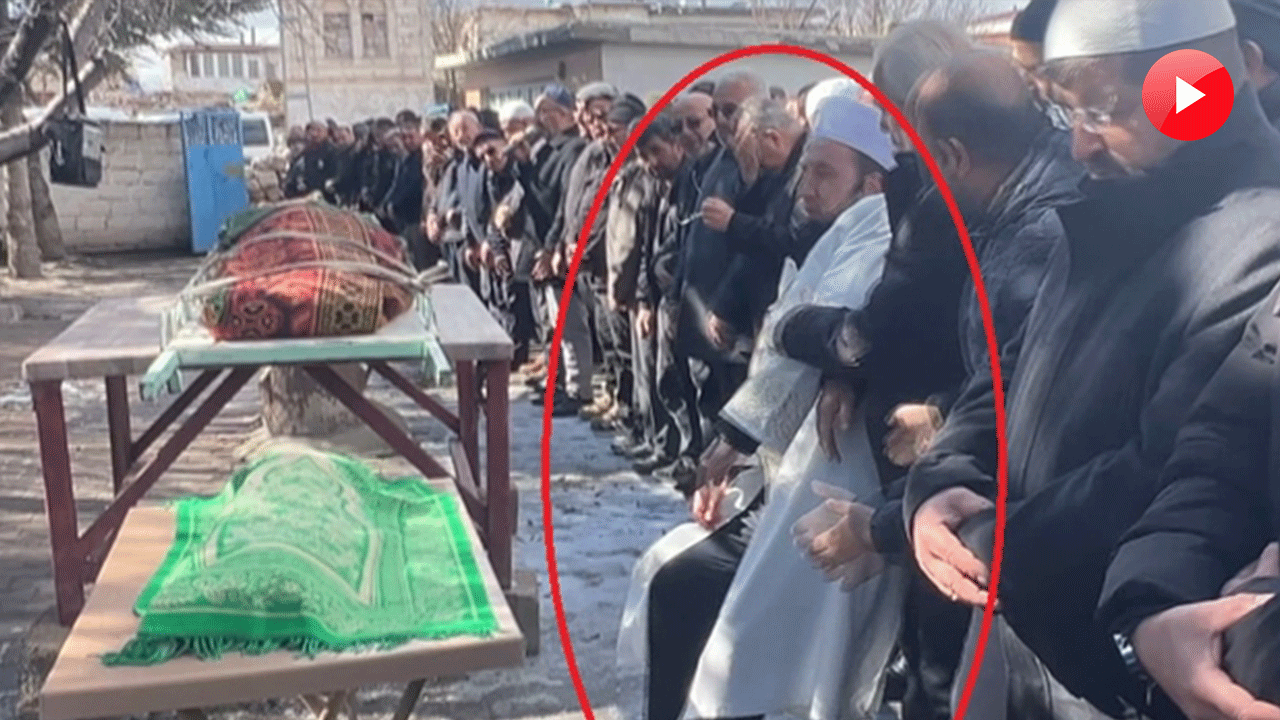 Kardeşi, yengesi ve yeğeninin cenaze namazını kıldırırken fenalık geçirdi