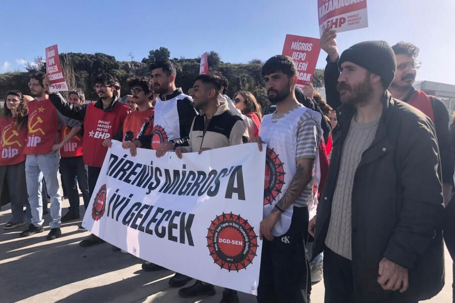 Eylemdeki Migros depo işçileri: Haksız, hukuksuz bir şekilde işten atıldık