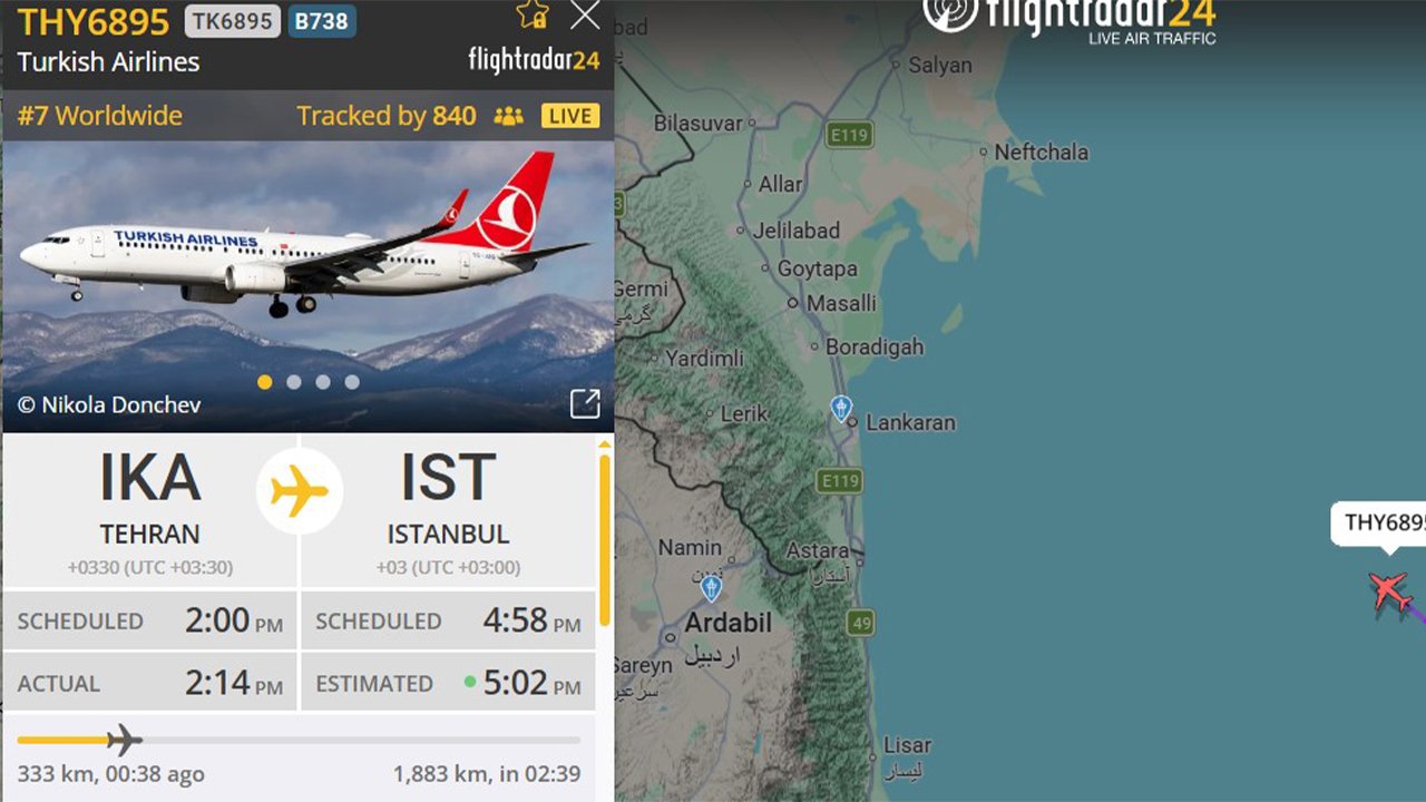 İran’da Mahsur Kalan Thy Uçağı 55 Gün Sonra Türkiye’ye Dönüyor