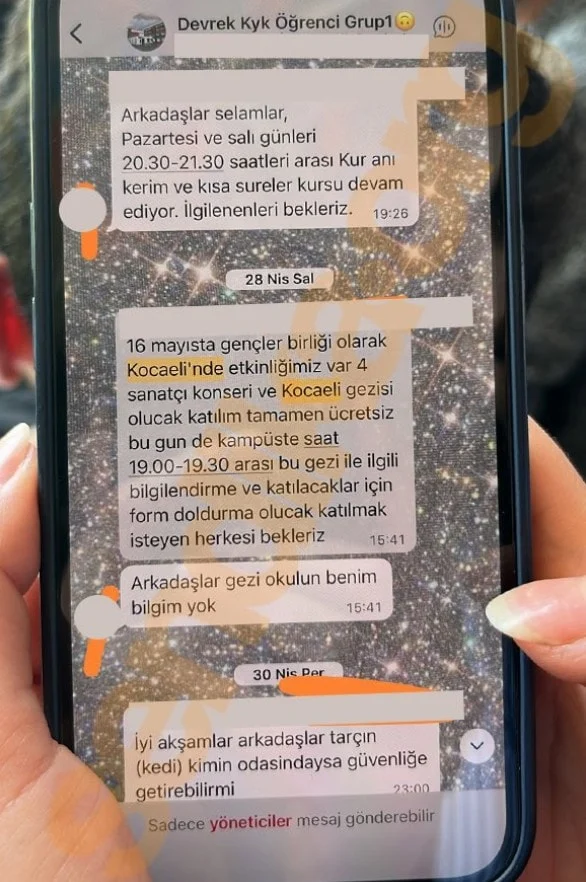 Öğrenciler Ak Parti Etkinliği
