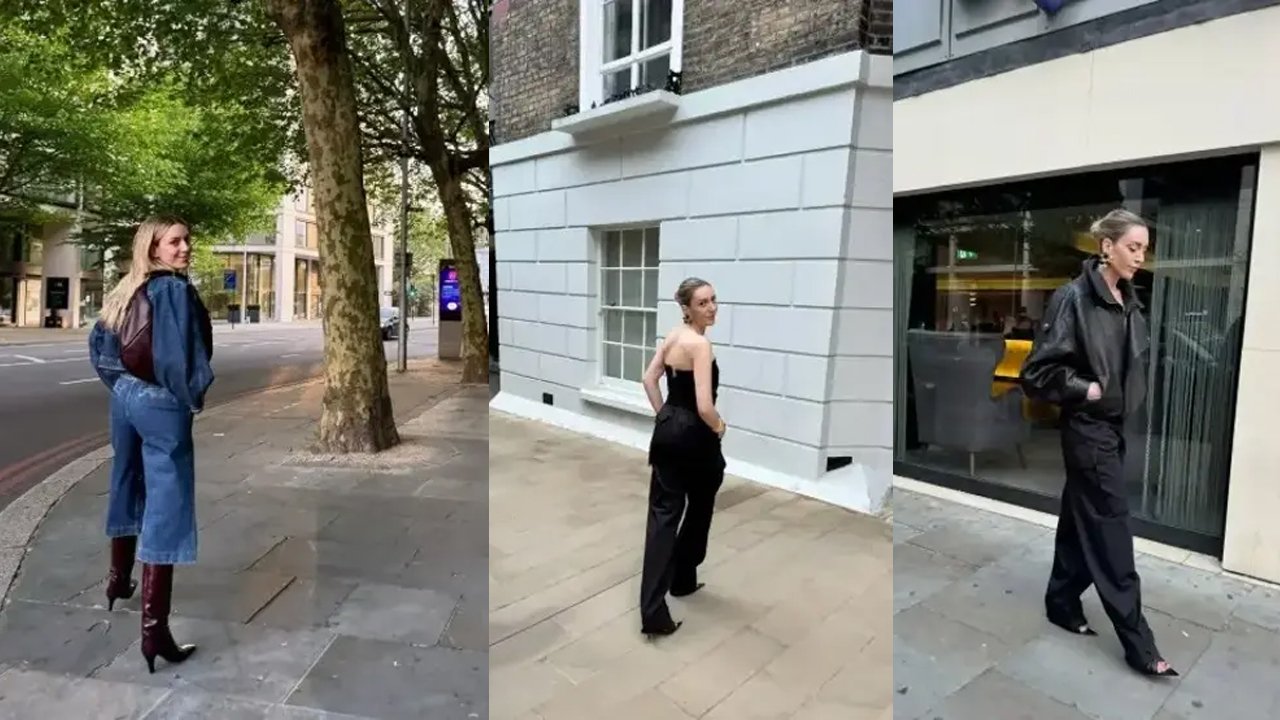 Sinem Kobal, Londra Sokaklarında Tarzıyla Büyüledi