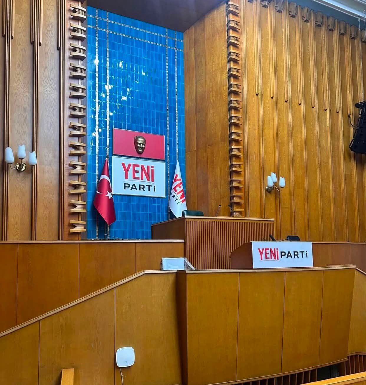 Yeni Parti'nin grup toplantılarını ne zaman yapacağı belli oldu!