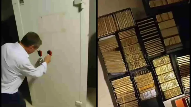 Alihan Kuriş operasyonu: Bir adreste 200 kilo altın ele geçirildi