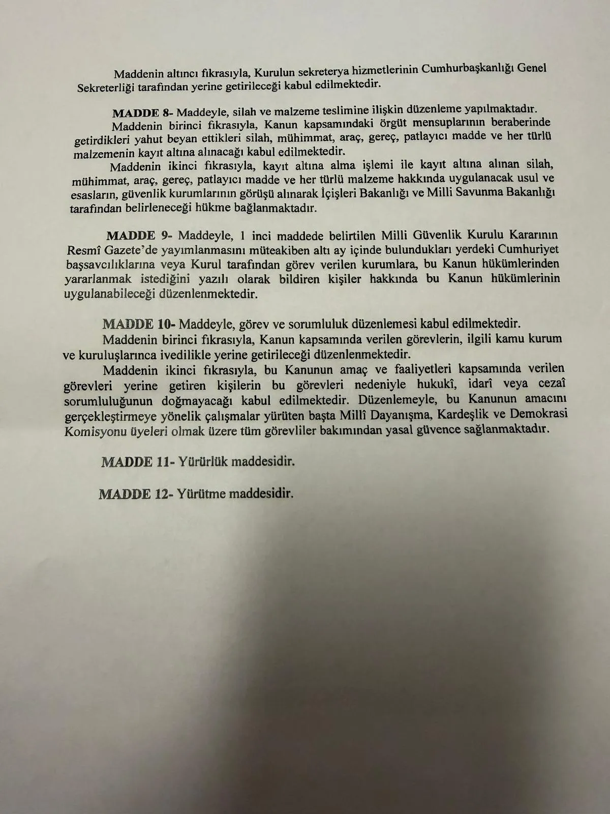 Çerçeve Yasa 7