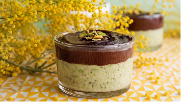 Çikolatalı Fıstıklı Puding