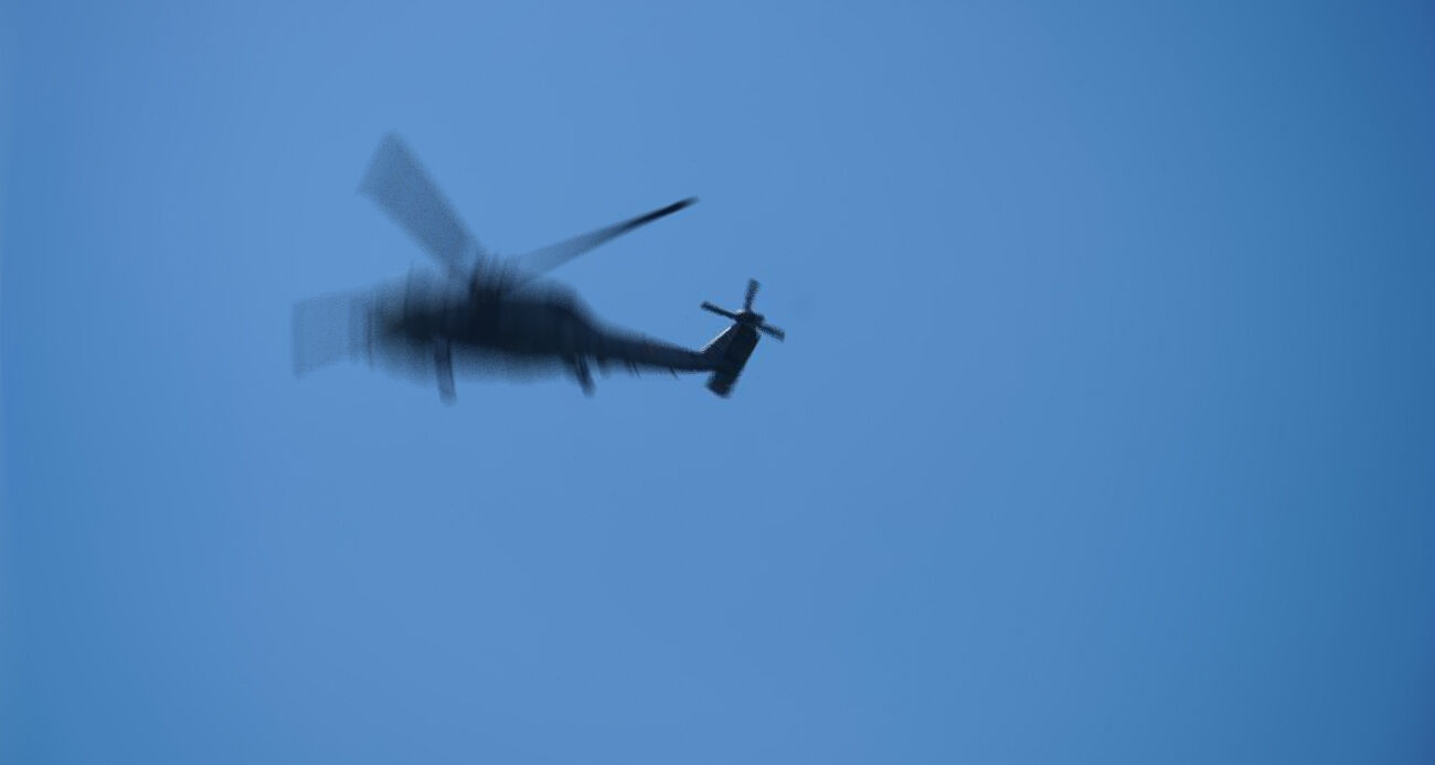 Giresun'da tarama yapan helikopter düştü iddiası!