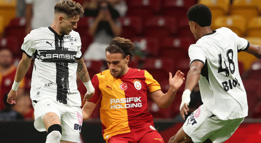 Galatasaray, Rennes ile berabere kaldı; transfer tepkisi tribünlere yansıdı