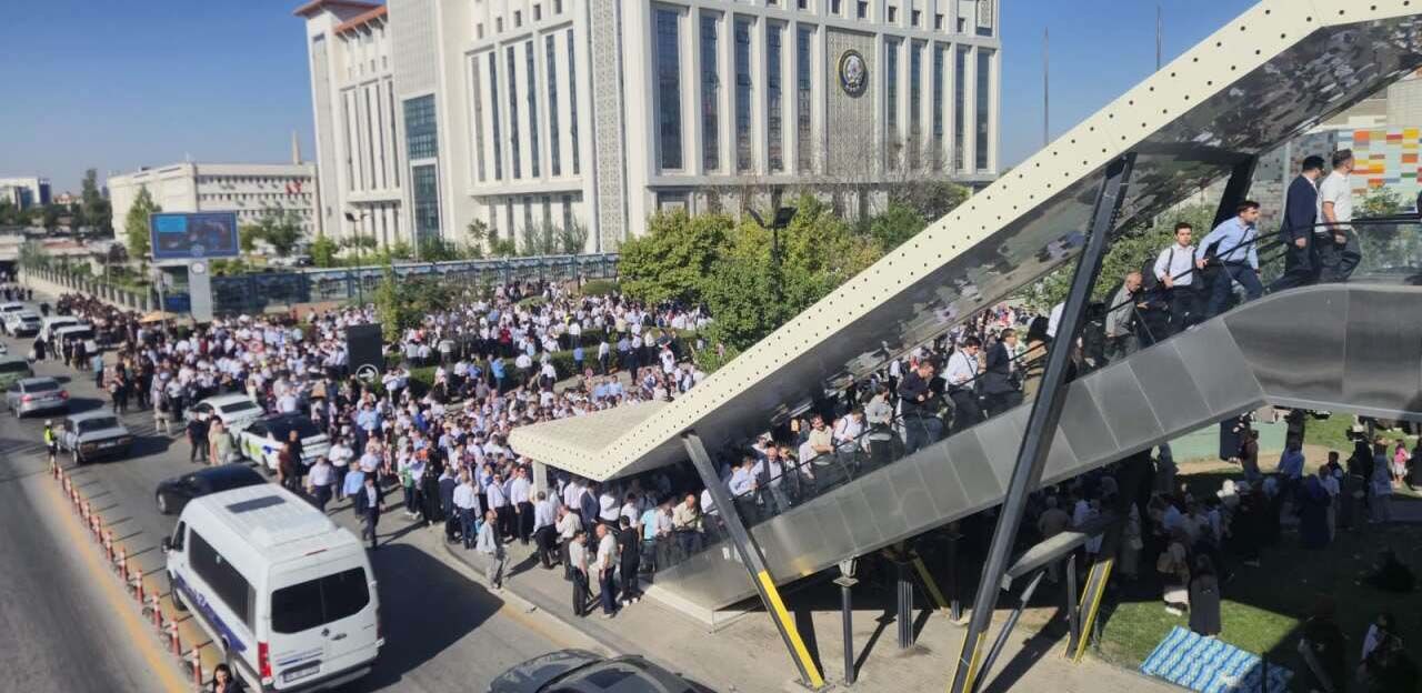 'Süleymancılar', Alihan Kuriş'in gözaltına alınmasını Ankara'da protesto etti!