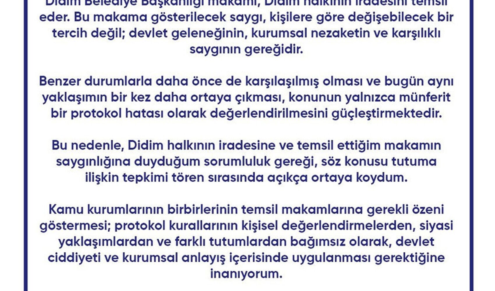115633829 Didimde Protokol Siralamasi Tartismasi Belediye Baskani Hatice Gencay Torene Tepki Gosterdi Kapak