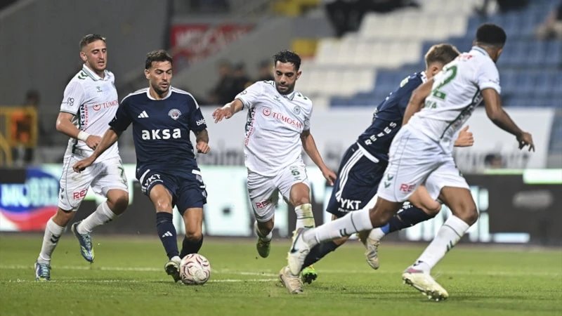Kasımpaşa ile Konyaspor golsüz berabere kaldı