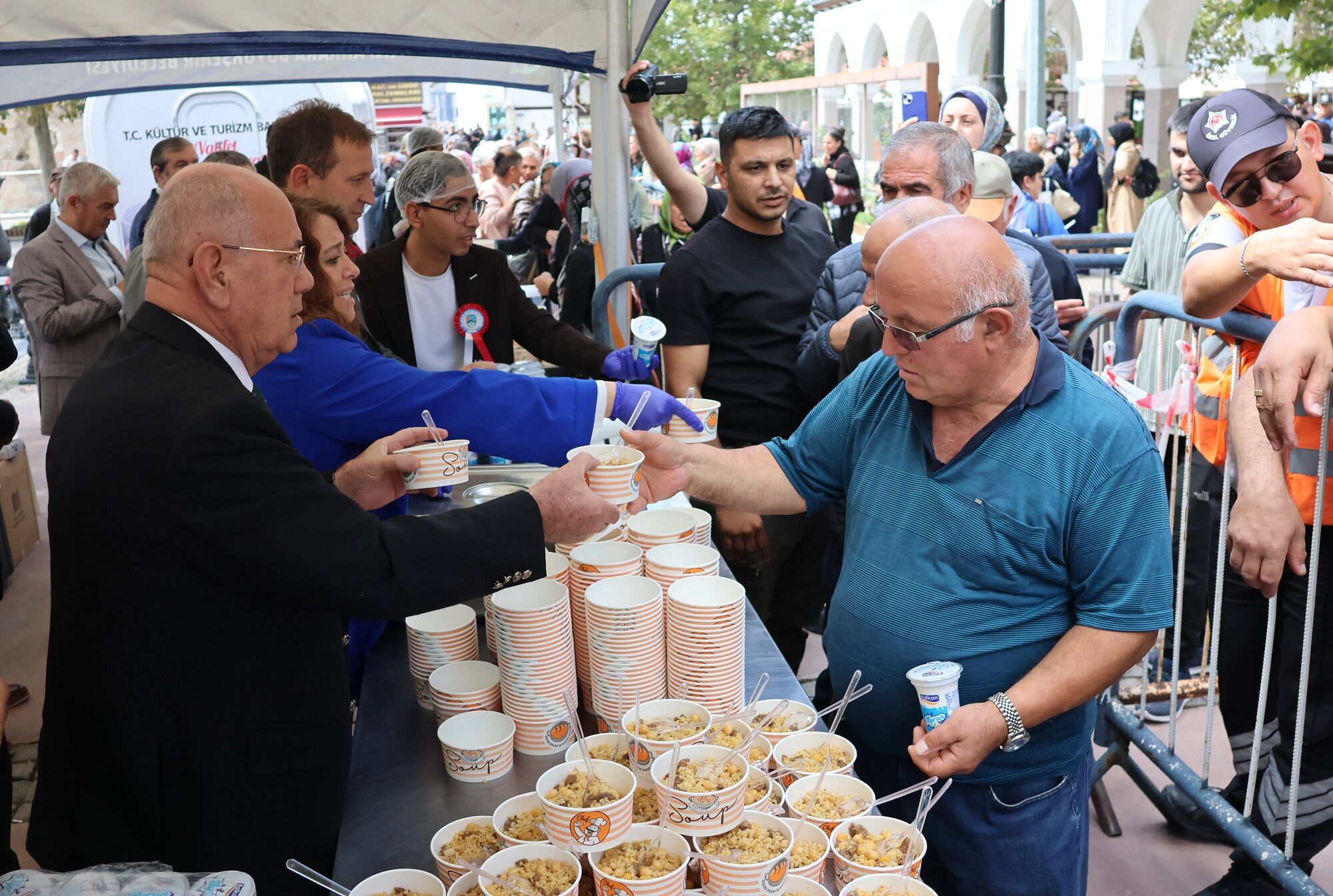 Ahilik Haftası'nda Ahi pilavı geleneği yaşatıldı